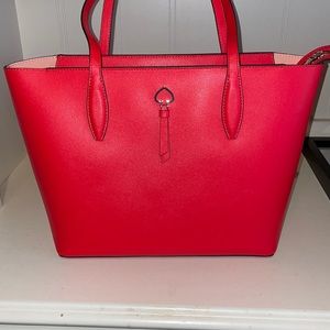 Kate spade small red tote
